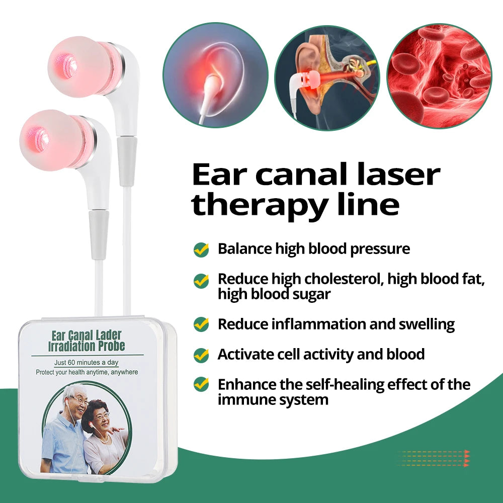 Loftat™ CalmEar Red Light Therapy Earbuds