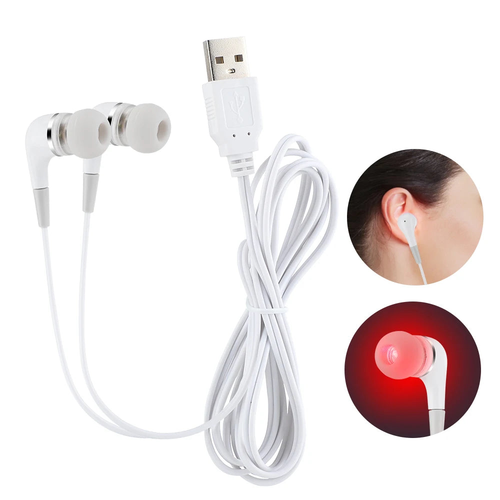 Loftat™ CalmEar Red Light Therapy Earbuds